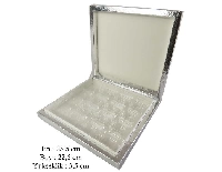 KUTU ÇİKOLATA KUTUSU KARTON 16 LI SEPARATÖRLÜ GÜMÜŞ PK:1 KL:40