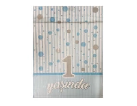 MASA ÖRTÜSÜ 1 YAŞINDA MAVİ 120X180 CM PK:1 KL:200