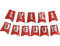 FLAMA İYİKİ DOĞDDUN EVADAN KIRMIZI PK:1 KL:100