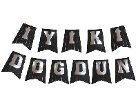 FLAMA İYİKİ DOĞDDUN EVADAN SİYAH PK:1 KL:100