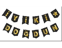 FLAMA İYİKİ DOĞDUN SİYAH PK:1 KL:600