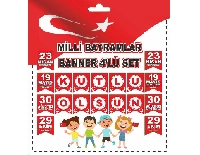 FLAMA MİLLİ BAYRAMLAR SETİ PK:1 KL:300