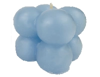 MUM BUBBLE MAKARON MAVİ 3,5X3,5 CM PK:25 KL:1000