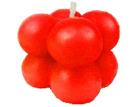 MUM BUBBLE KIRMIZI 3,5X3,5 CM PK:25 KL:1000