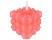 MUM BUBBLE KIRMIZI 4,5X4,5 CM PK:25 KL:400