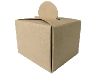 LOKUMLUK KARTON KUTU KRAFT NATUREL PK:25 KL:300