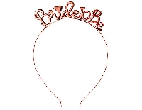 TAÇ BRIDE TO BE METAL ROSE GOLD PK:1 KL:100