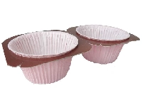 KAP KEK KAPSÜLÜ TRAY MODELİ PEMBE PK:2 Lİ SET 