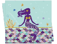 MASA ÖRTÜSÜ DENİZ KIZI PIRILTILI 120X180 CM PK:1 KL:96