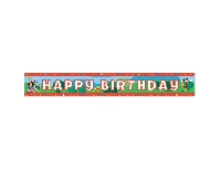 MICKEY CLUB HOUSE BIRTHDAY FOLYO BANNER  