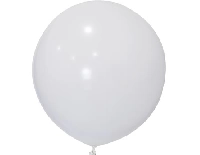 BALON JUMBO DÜZ 24 İNC BEYAZ PK:3 KL:48