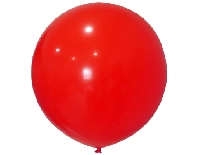 BALON JUMBO DÜZ 24 İNC KIRMIZI PK:3 KL:48