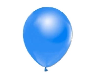 BALON 12 INC BASKISIZ MAVİ P100