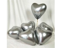 BALON KROM PARLAK KALP 12 İNC GÜMÜŞ PK:50 KL:30