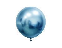 BALON KROM PARLAK JUMBO 24 İNC MAVİ PK:3 KL:48