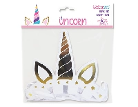 TAÇ UNICORN KAĞITTAN KARIŞIK RENK PK:6 KL:144