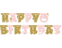 FLAMA KUĞU HAPPY BIRTHDAY PK:1 SET KL:144