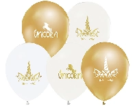 BALON UNICORN METALİK PK:100 KL:50