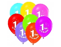 BALON 1+1 İYİKİ DOĞDUN 1YAŞ BASKILI 