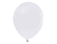 BALON METALİK DÜZ 10 İNC BEYAZ PK:100 KL:70