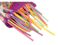 BALON SOSİS MODELİ MAKARON RENGARENK PK:100 KL:70