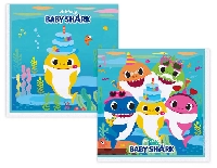 PEÇETE KAĞIT BABY SHARK 33X33cm PK:16 KL:20