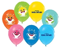 BALON 4+1 BABY SHARK PASTEL PK:100 KL:50
