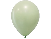 BALON DÜZ PASTEL MAKARON 12 İNC YEŞİL PK:100 KL:50