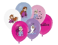 BALON 4+1 FROZEN BASKILI PASTEL RENK 